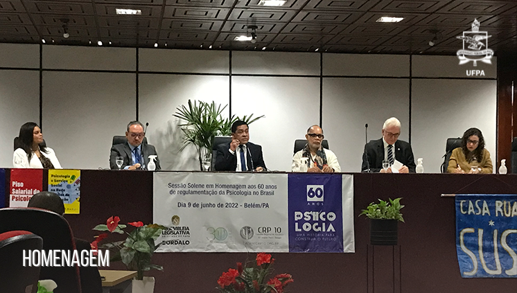 Regulamentação da Psicologia no Brasil completa 60 anos. Docentes e egressos  são homenageados na Assembleia Legislativa do Pará