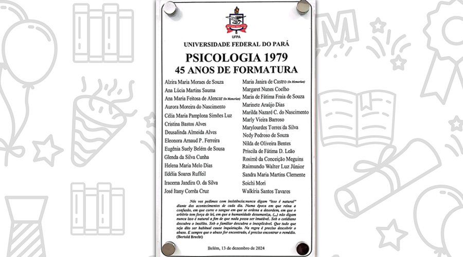 FAPSI recebe homenagem da primeira turma de concluintes